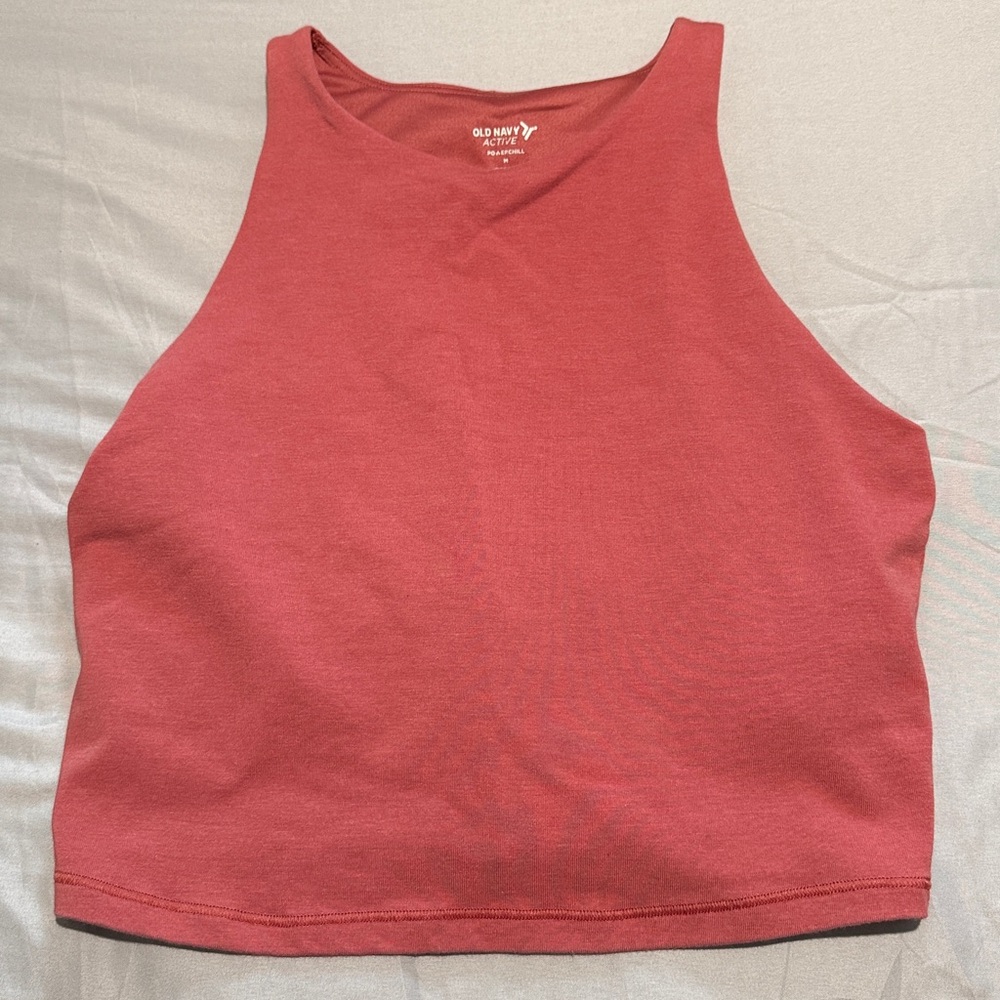 Old Navy Brick Red Sleeveless Top
